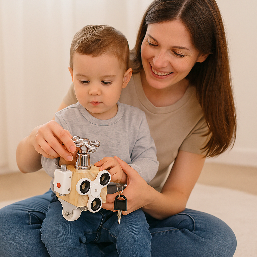 MagicCube Montessori Busy Cube – Interactive Learning Toy for Kids