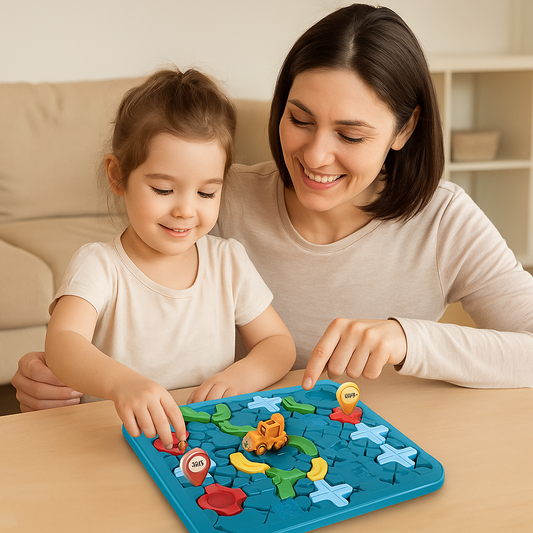 Montessori Street Puzzle – Brain-Boosting Activity Toy for Kids