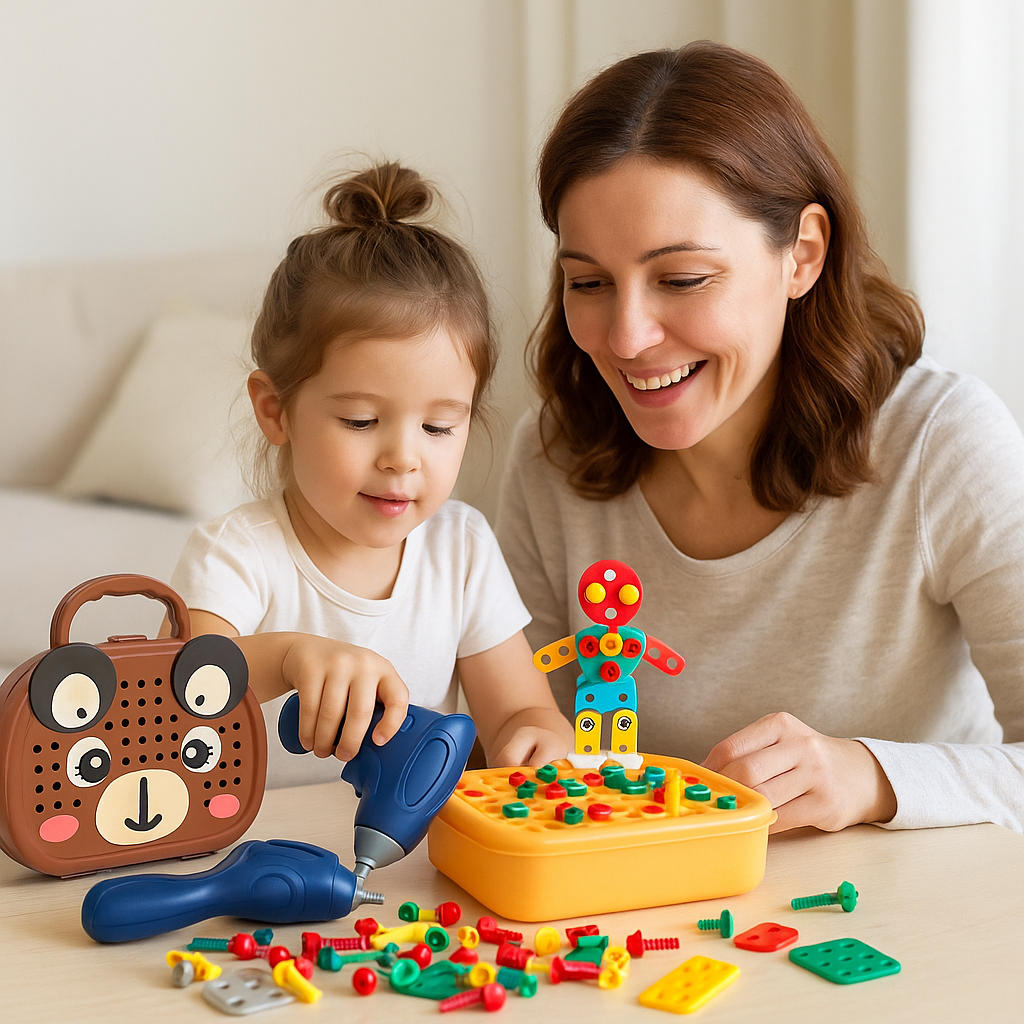 Toolbox for Tiny Craftsman – STEM Building Toy for Kids