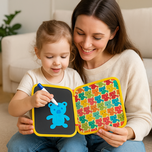 Portable Reusable Drawing Book – Mess-Free Art for Kids