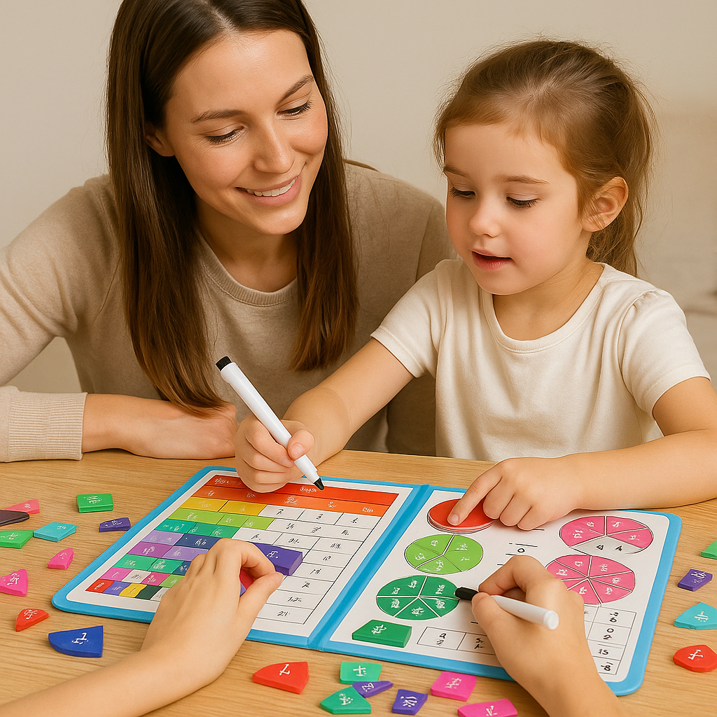 Magnetic Math Learning Game – Fun Fraction Toy for Kids