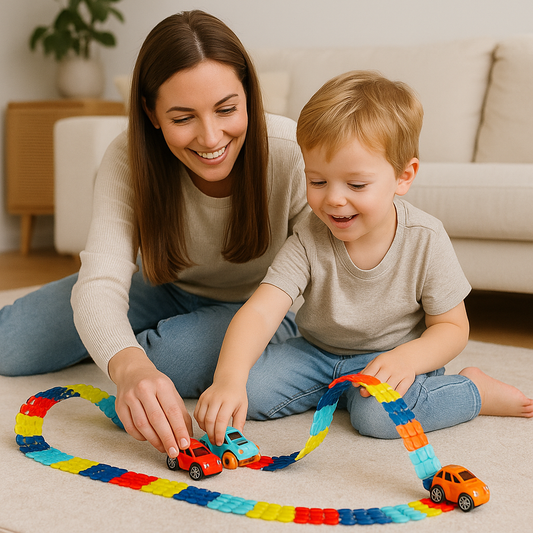 CrazyRide Race Track – Endless Stunts, Creativity & Adrenaline!