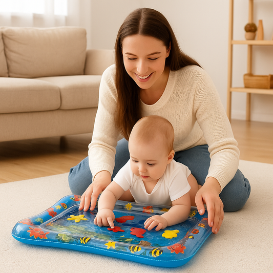 AquaMat – Interactive Tummy Time Mat for Sensory Development and Muscle Strengthening