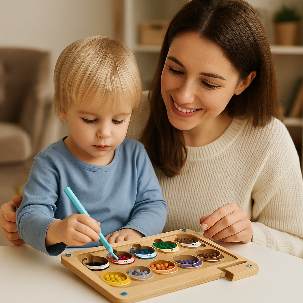 WonderMaze – The Ultimate Montessori Magnetic Labyrinth for Cognitive and Motor Development