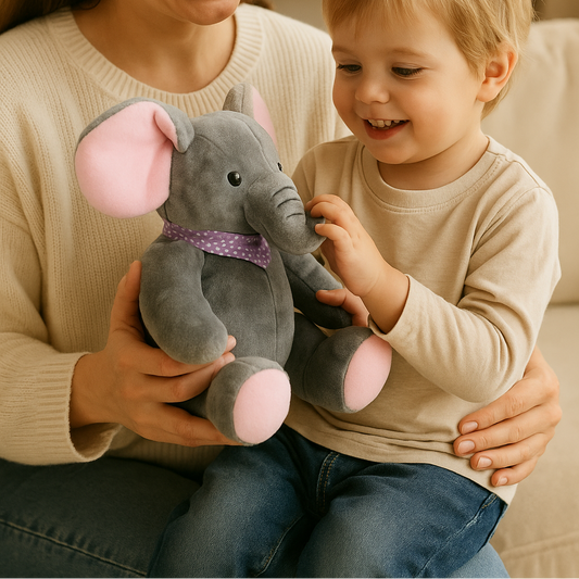 Peek-A-Boo Elephant – Make Tummy Time Fun and Engaging!