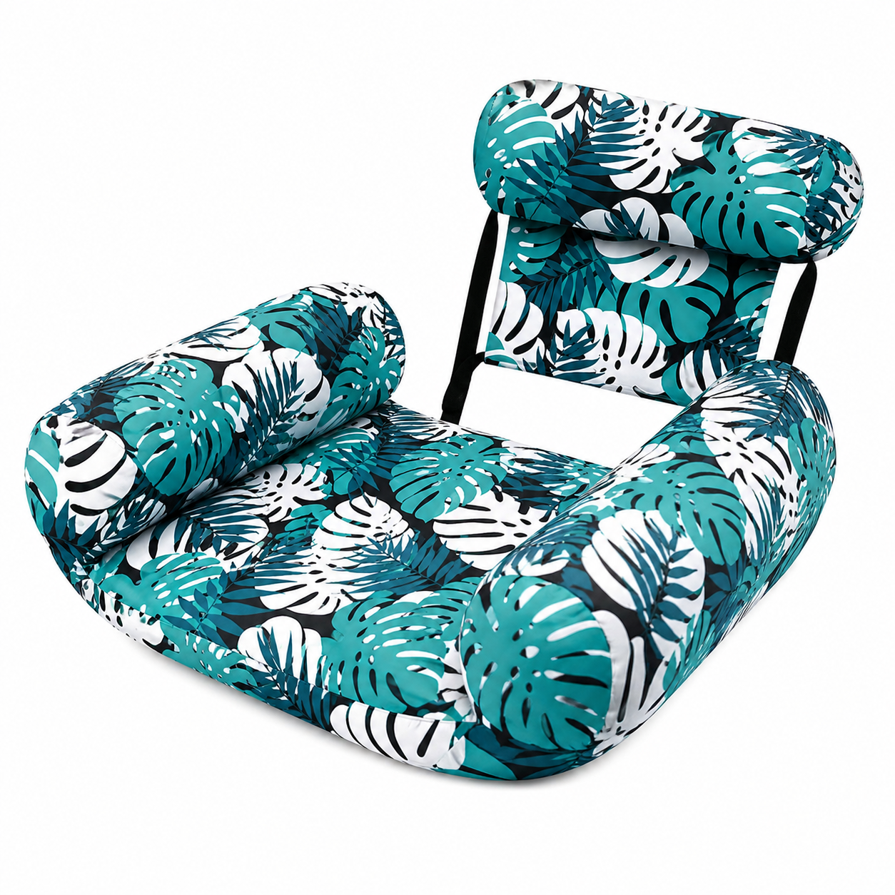 Floating Water Lounge Chair – Inflatable Pool Float with Mesh Seat
