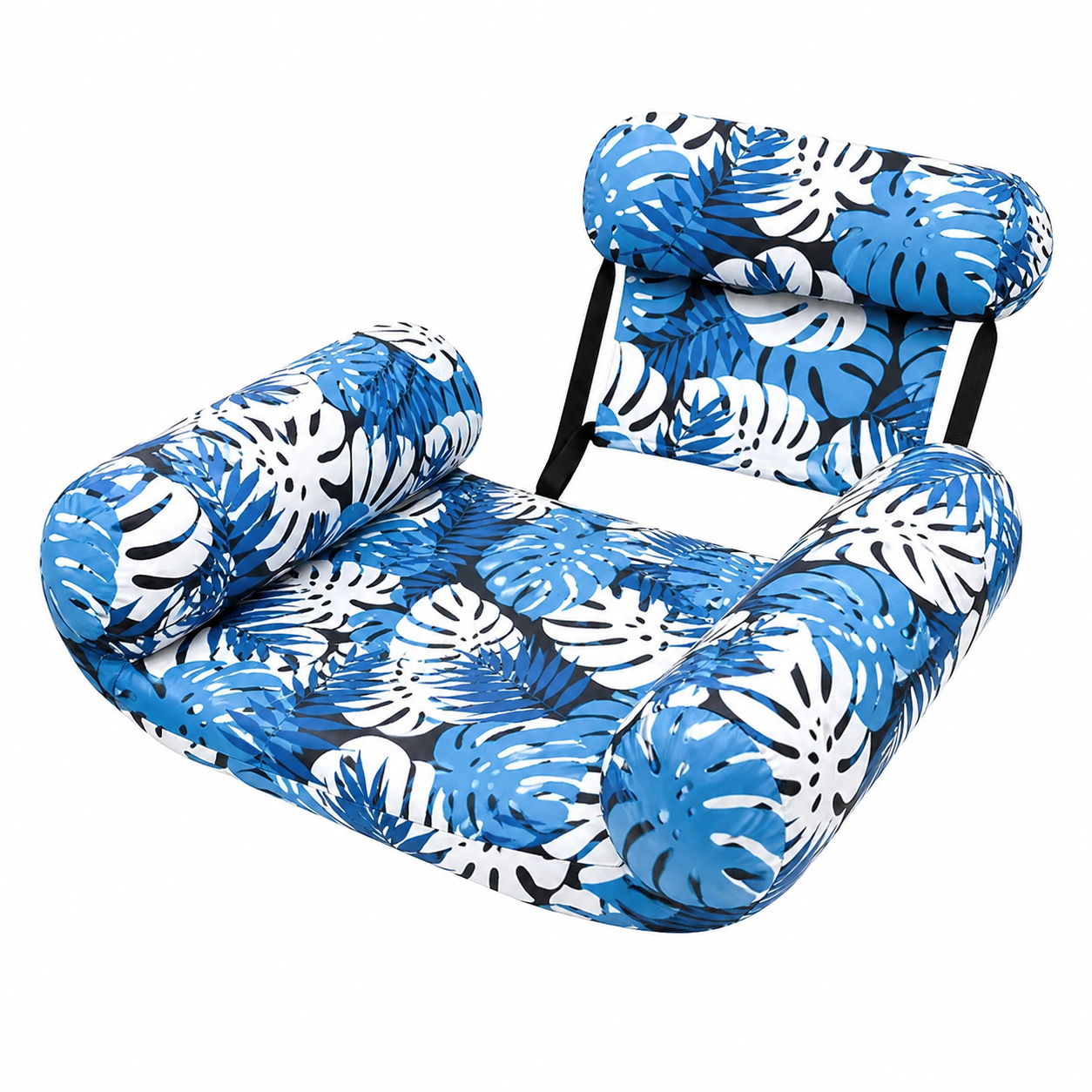 Floating Water Lounge Chair – Inflatable Pool Float with Mesh Seat