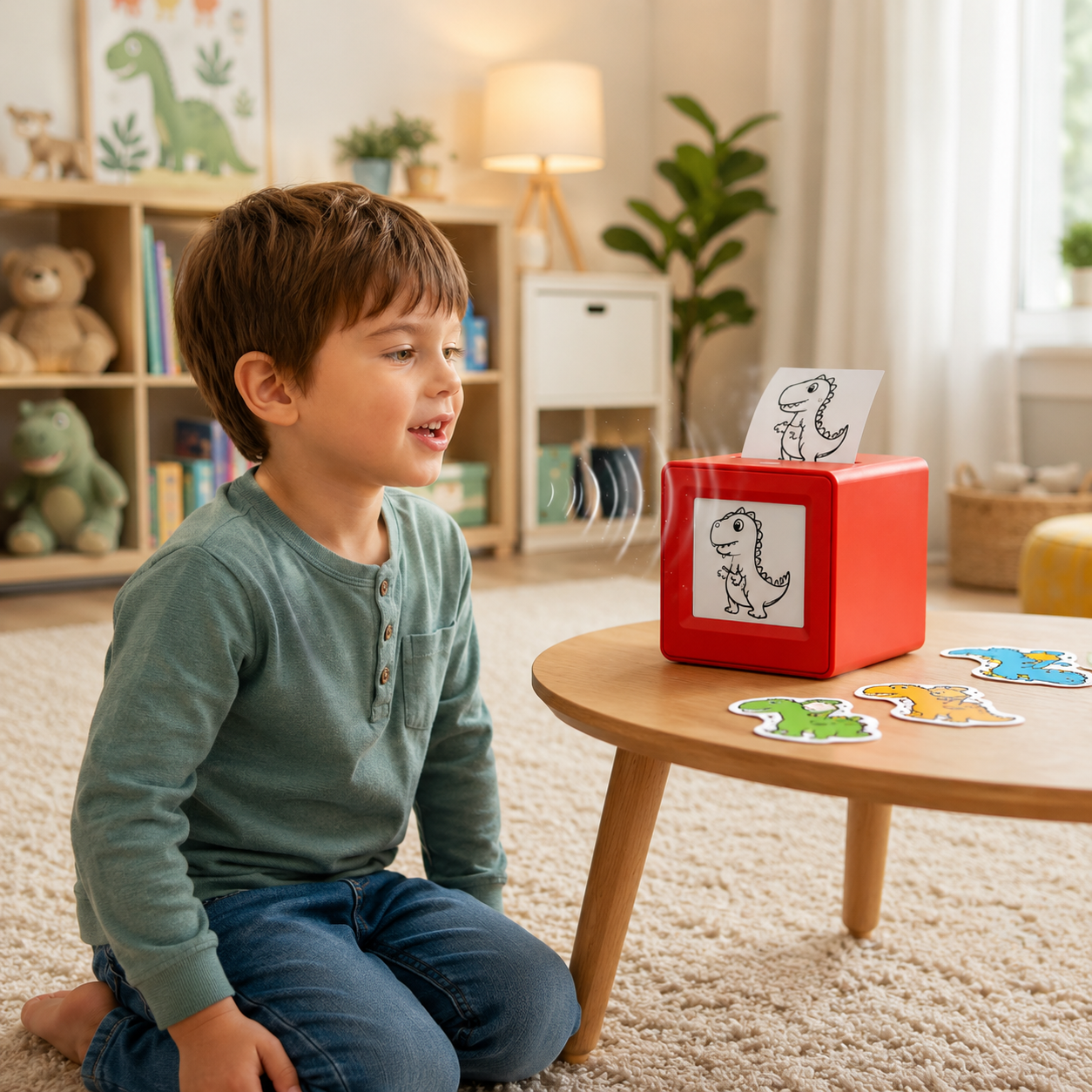 Portable Kids Thermal Printer – Creative Printing Toy for Learning & Play
