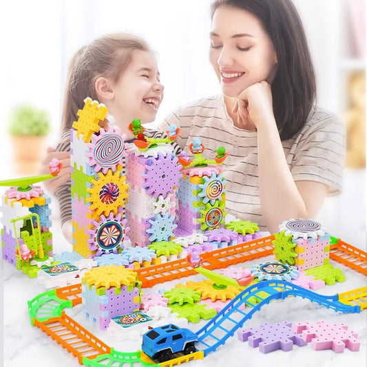 Rotating Montessori Building Blocks – STEM Learning Toy