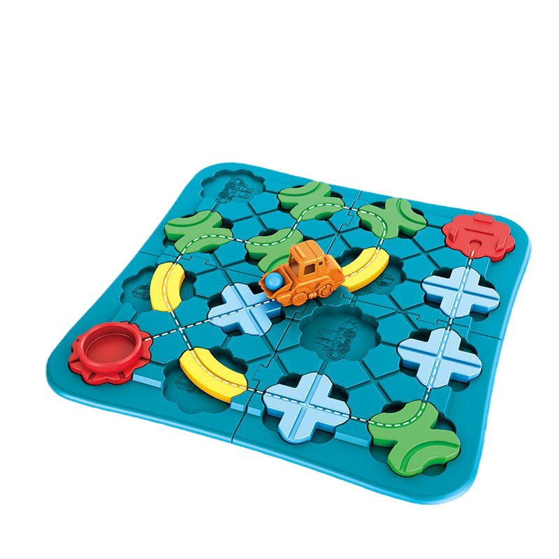 Montessori Street Puzzle – Brain-Boosting Activity Toy for Kids