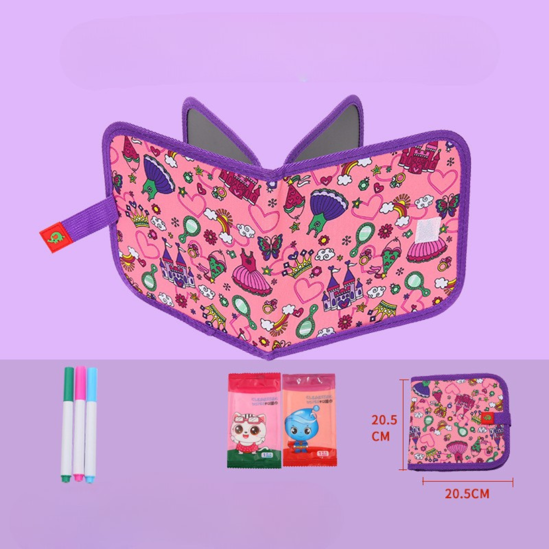 Portable Reusable Drawing Book – Mess-Free Art for Kids