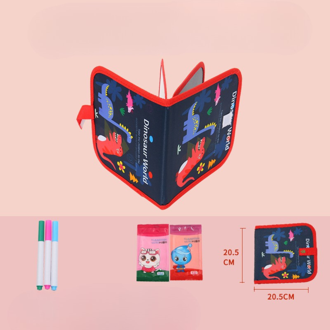 Portable Reusable Drawing Book – Mess-Free Art for Kids