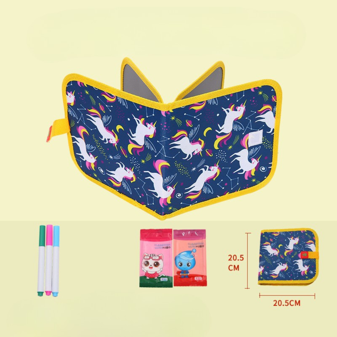 Portable Reusable Drawing Book – Mess-Free Art for Kids