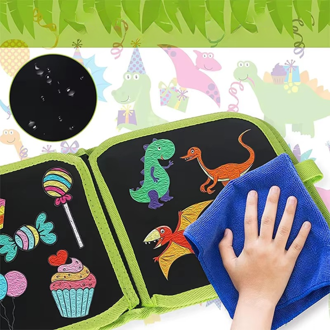 Portable Reusable Drawing Book – Mess-Free Art for Kids