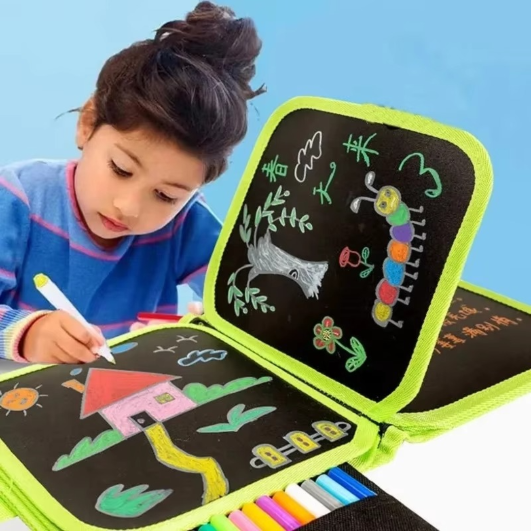 Portable Reusable Drawing Book – Mess-Free Art for Kids