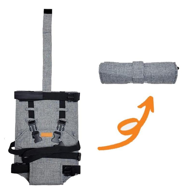 Portable Travel High Chair for Babies and Toddlers Lightweight Foldable Feeding Seat