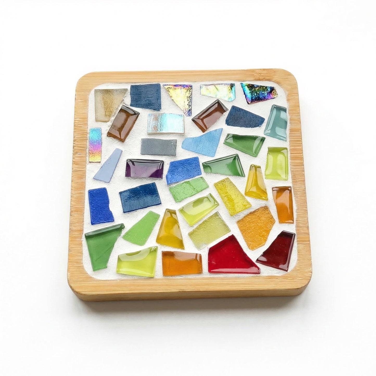 Creative Mosaic Coaster Set for Kids & Parents – DIY Craft Activity Kit