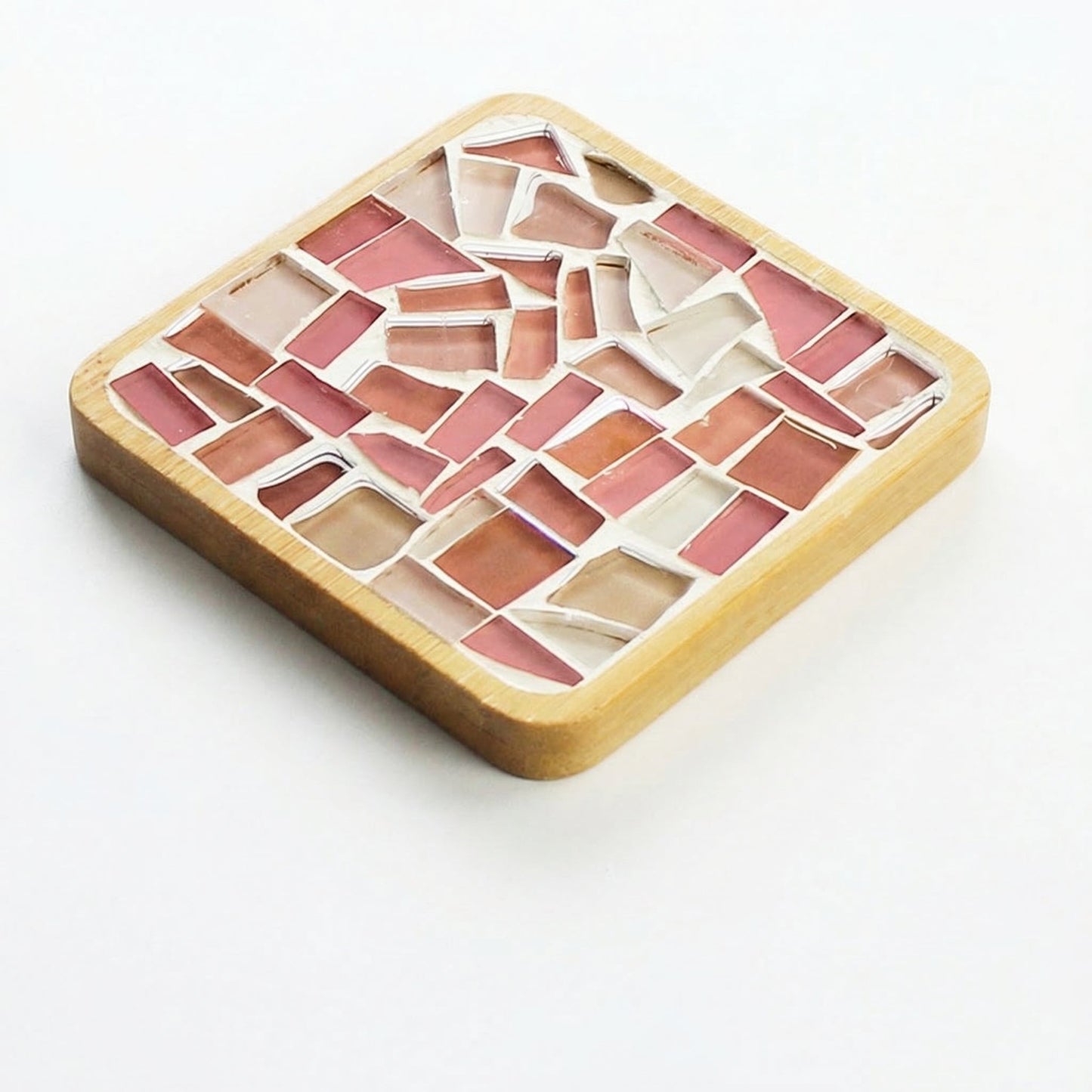 Creative Mosaic Coaster Set for Kids & Parents – DIY Craft Activity Kit