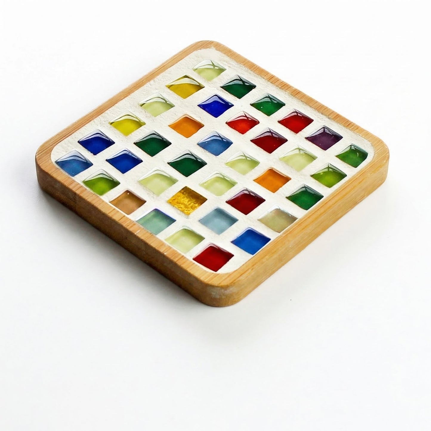 Creative Mosaic Coaster Set for Kids & Parents – DIY Craft Activity Kit