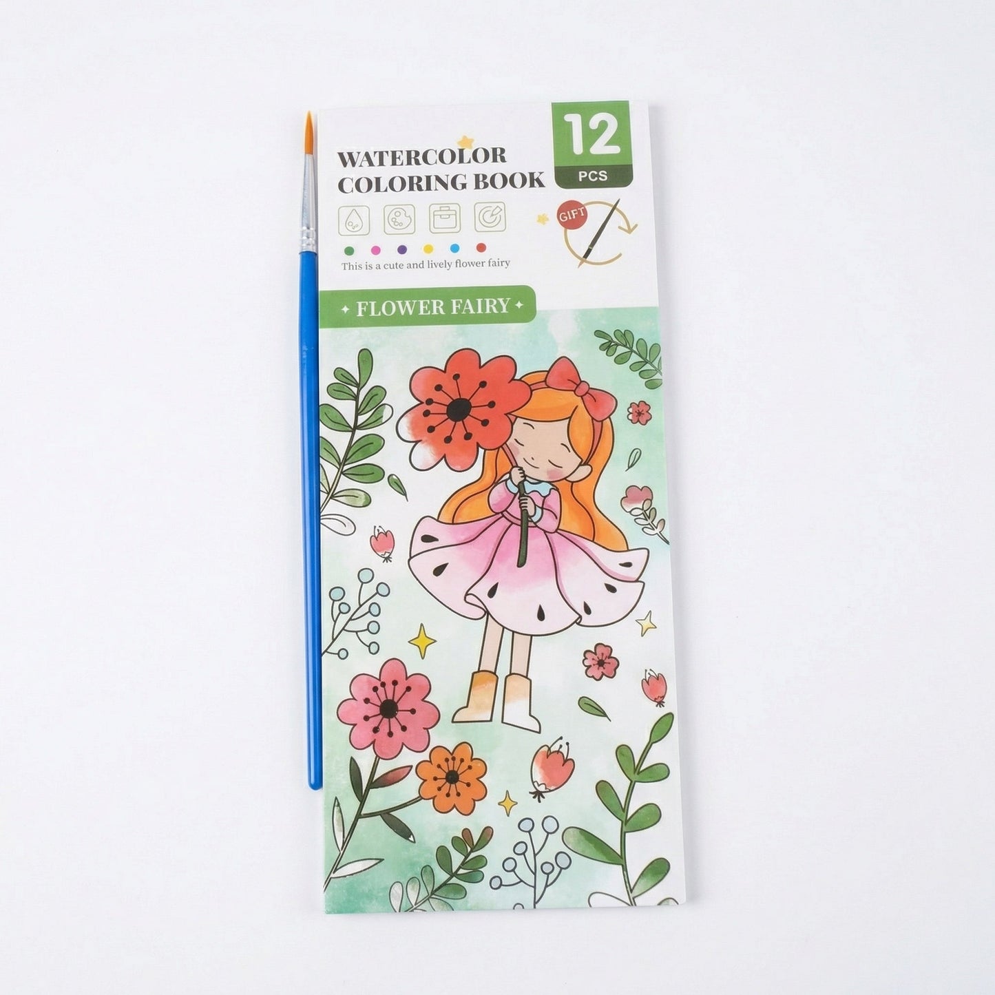 Magic Watercolor Activity Book – Mess-Free Painting Fun for Kids