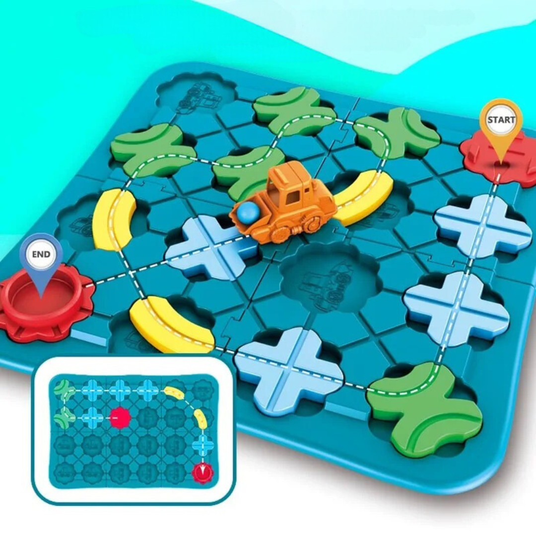 Montessori Street Puzzle – Brain-Boosting Activity Toy for Kids