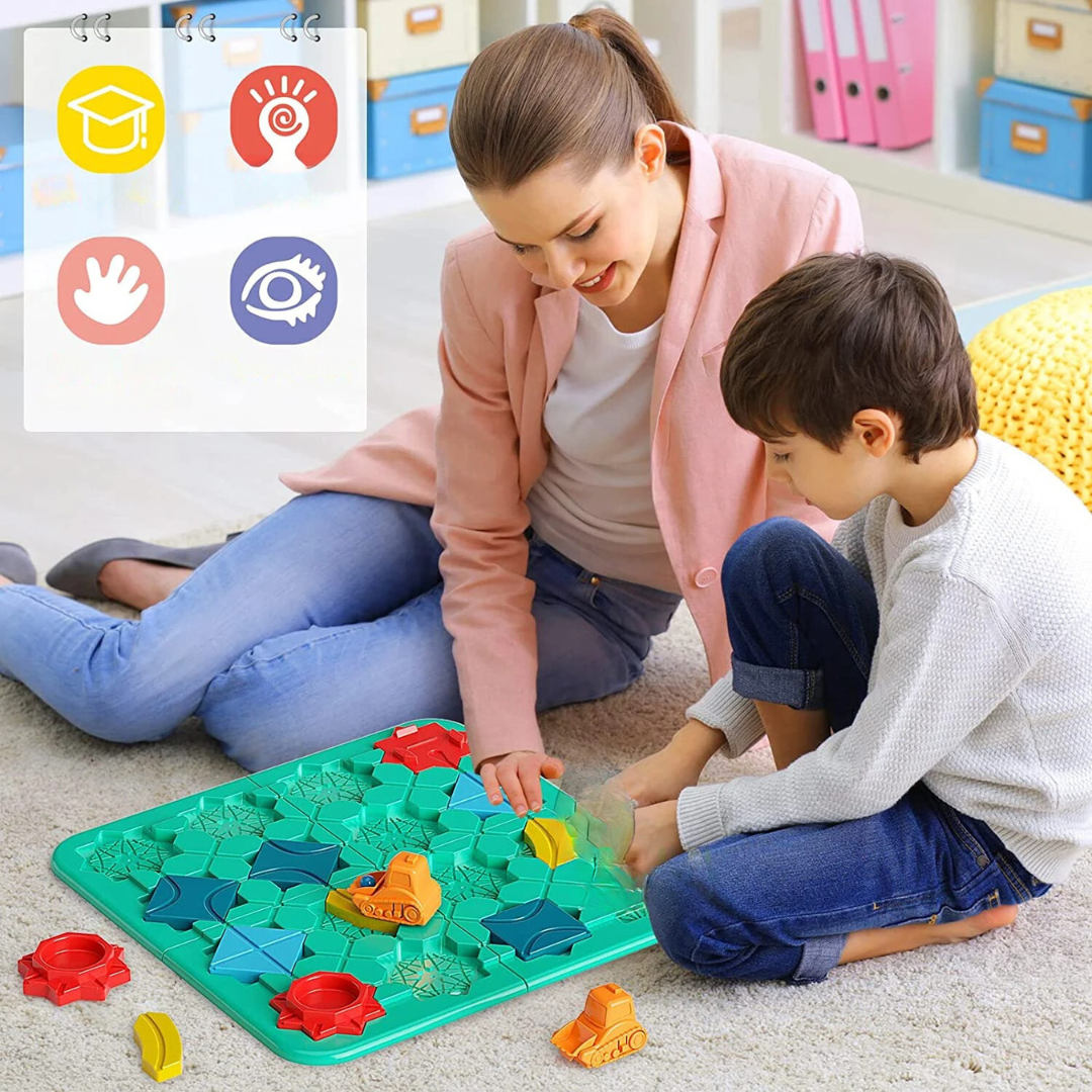 Montessori Street Puzzle – Brain-Boosting Activity Toy for Kids